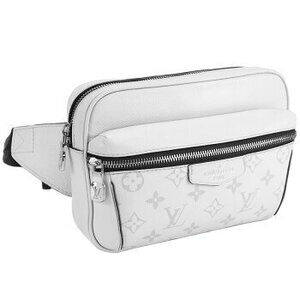 Louis Vuitton Monogram Taiga Rama Bum Bag Outdoor White
